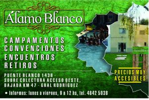 Banner ALAMO BLANCO para Conozca a Nuestros Auspiciantes
