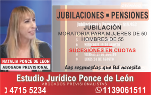 Natalia Ponce de leon abogada auspicio